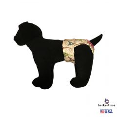 Paris Eiffel Tower on Cream Washable Dog Diaper