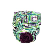 Swirly Square Washable Dog Diaper