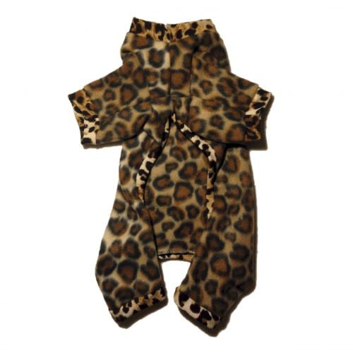cheetah pajama s - front