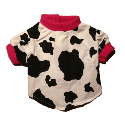 cow skin shirt - back