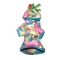 flower fleece hoodie – front