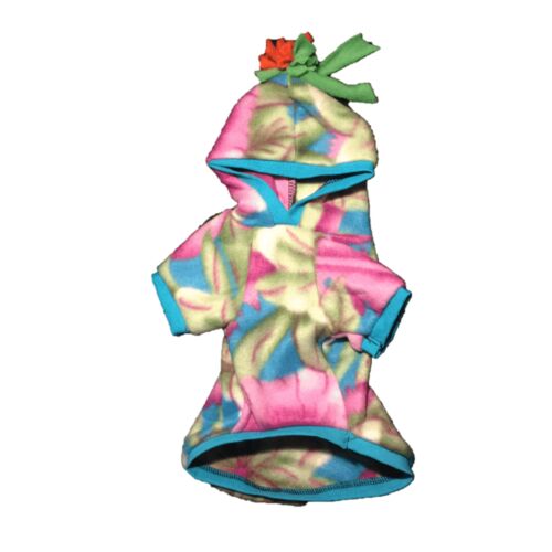 flower fleece hoodie - front flower fleece hoodie - front