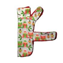 holiday owl coat – side