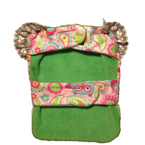 owl ruffle coat - front owl ruffle coat - front