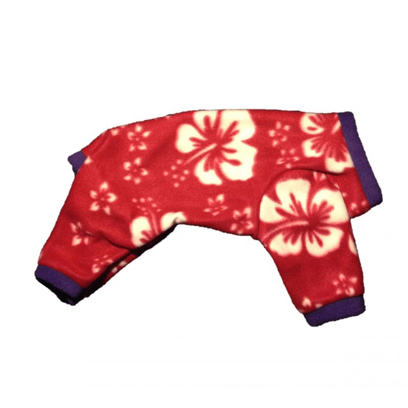 Red Hibiscus Pajama