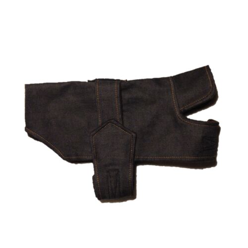 denim blazer - side denim blazer - side