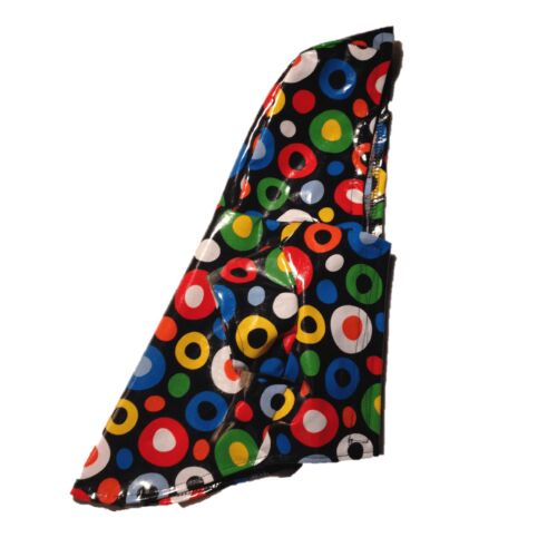 polka dot rain coat - side polka dot rain coat - side