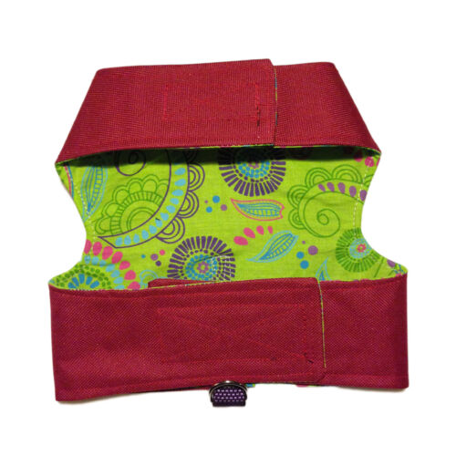 flower harness green - reverse 1 flower harness green - reverse 1