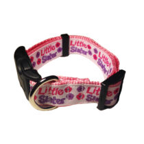 Dog Collar made from Little Sister fabric