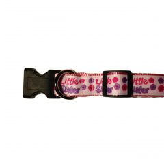 Dog Collar made from Little Sister fabric