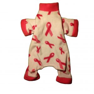 Pink Ribbon Dog Pajama