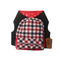 Dog Backpack Plaid Barkerpack