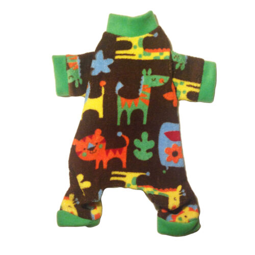 zoo animal pajama - front zoo animal pajama - front