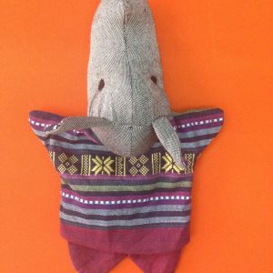 Rhino Hand Puppet – Unique Handmade Toy