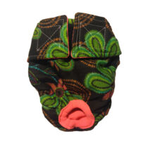 Blacklight Flower Washable Dog Diaper