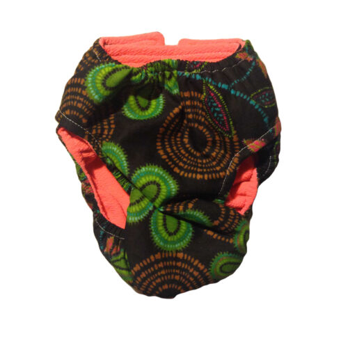blacklight flower diaper - back blacklight flower diaper - back