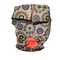 Blue Blossom Washable Dog Diaper