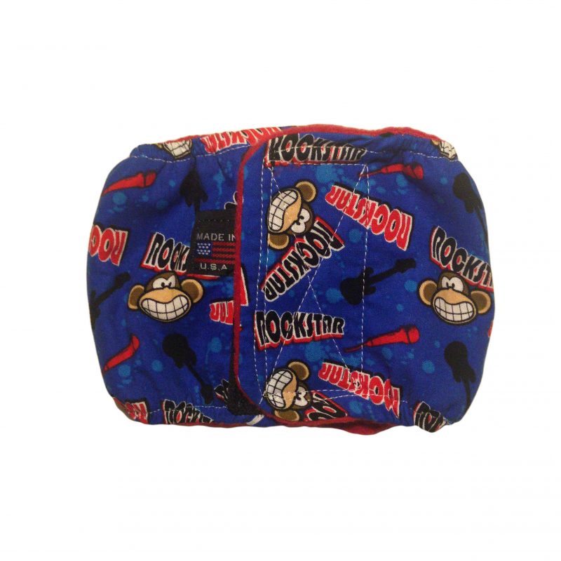 Monkey Rockstar  Dog Belly Band