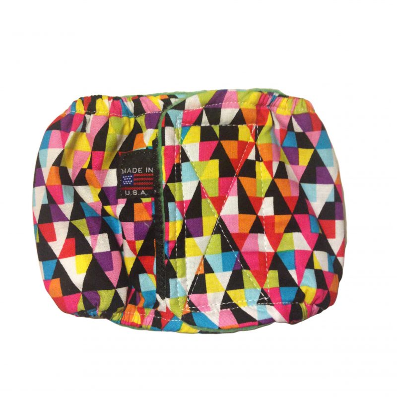 Prismatic Triangles  Dog Belly Band
