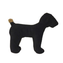Handmade Black Dog Mannequin