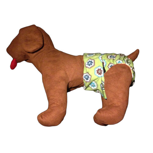 green daisy diaper - model 1 green daisy diaper - model 1