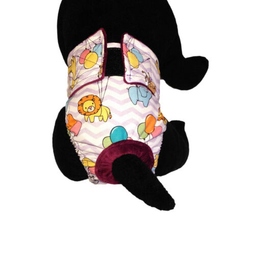 happy animals and balloon diaper - model 2 happy animals and balloon diaper - model 2