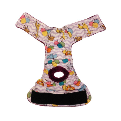 happy animals and balloon diaper - open happy animals and balloon diaper - open