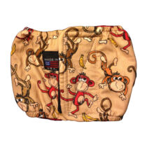 Happy Monkey and Bananas Dog Belly Band
