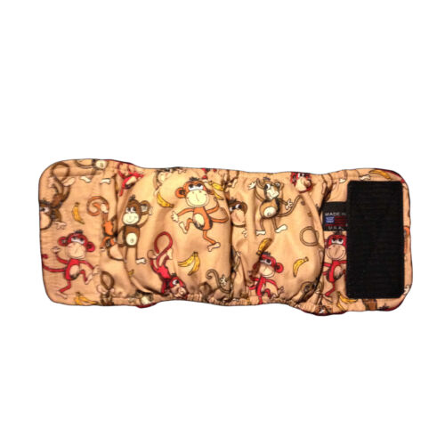 happy monkey and bananas belly band - full happy monkey and bananas belly band - full