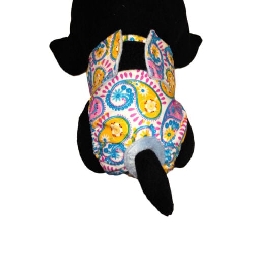 pastel paisley diaper - model 2 pastel paisley diaper - model 2