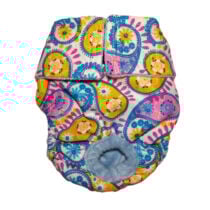 Pastel Paisley Washable Dog Diaper