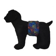 Skeleton Figures Washable Dog Belly Band Male Wrap