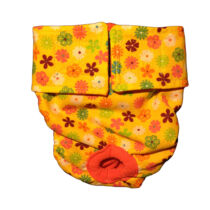 Spring Yellow Blossom  Cat Diaper