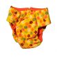spring yellow blossom diaper - back