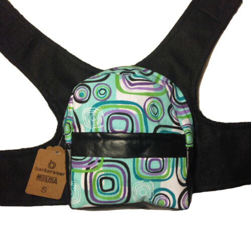 swirly square backpack - open swirly square backpack - open