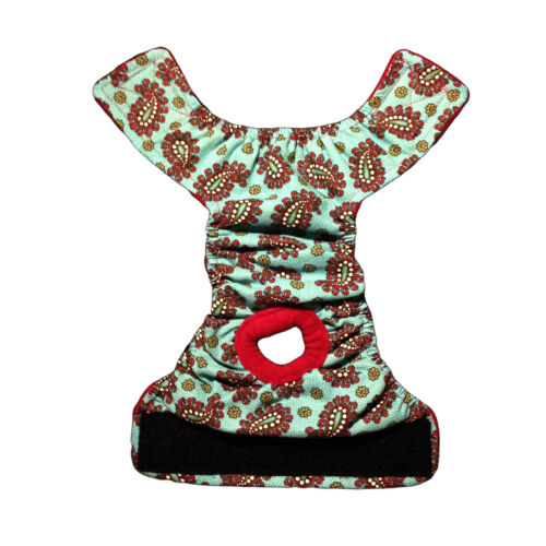 teal paisley 2 diaper - full teal paisley 2 diaper - full