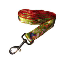 Dog Leash made from Winnie the Pooh fabric