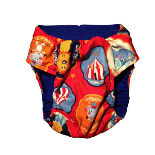 circus animals diaper - back circus animals diaper - back