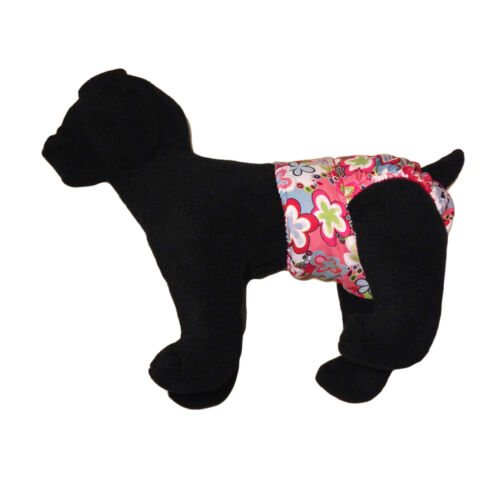 colorful spring flower on pink diaper - model 1 colorful spring flower on pink diaper - model 1