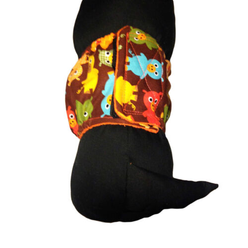 brown happy pigs belly band - model 2 brown happy pigs belly band - model 2