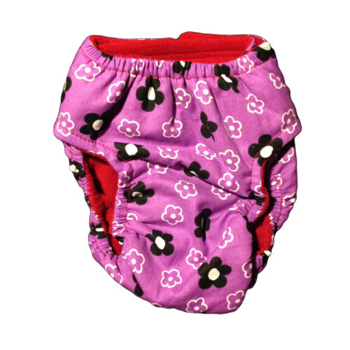 cherry blossom on purple diaper - back cherry blossom on purple diaper - back