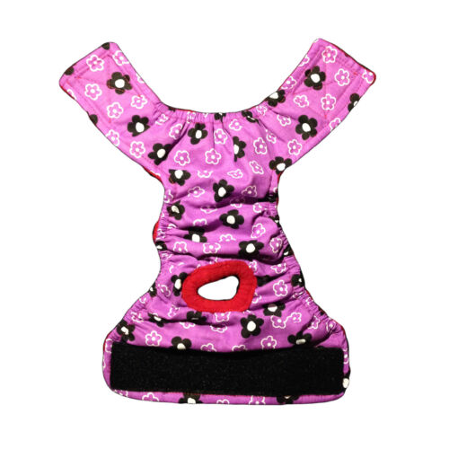 cherry blossom on purple diaper - full cherry blossom on purple diaper - full