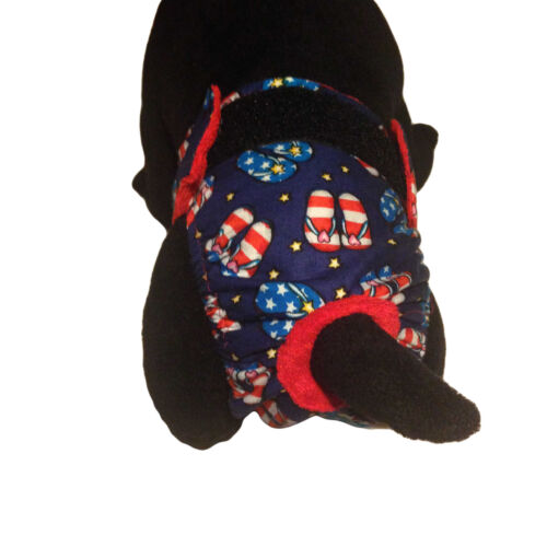 patriotic sandals diaper - model 2