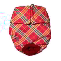 Pink Argyle Plaid Premium Waterproof Dog Diaper