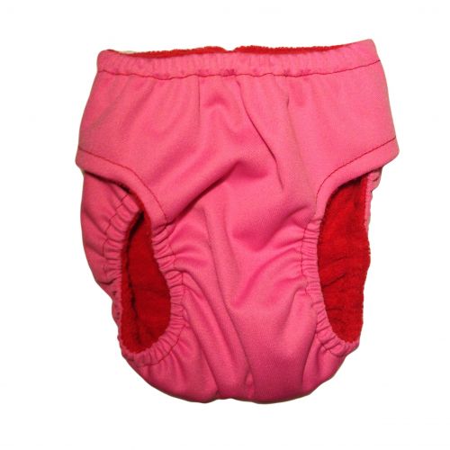 pink pul diaper - back