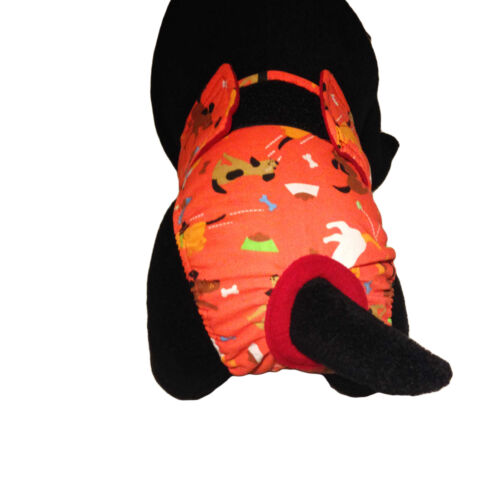 playful dog diaper - model 2