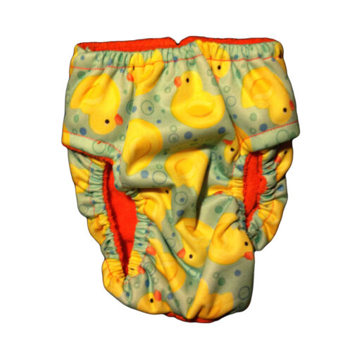 pul duckie diaper - back pul duckie diaper - back