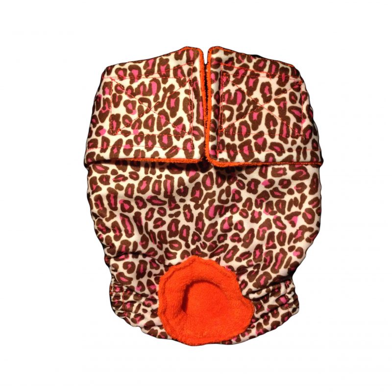 Pink Leopard   Cat Diaper / Cover-up