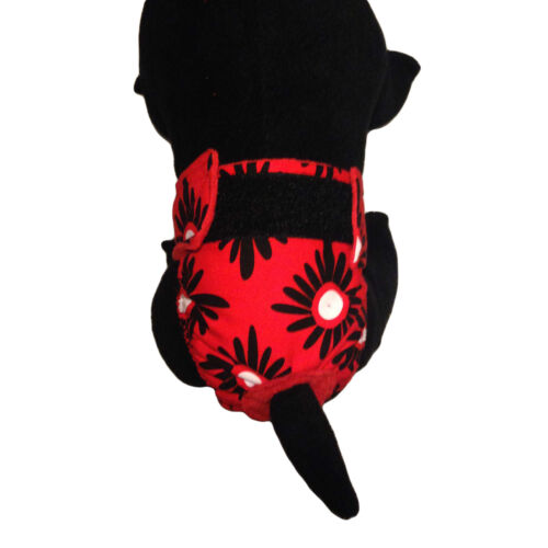 red and black flower diaper - model 2 red and black flower diaper - model 2