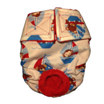 Sailboat Premium Waterproof Dog Diaper